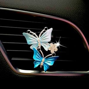 One piece of car decor butterfly